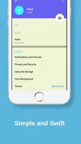 Xenon Chat скриншот 3