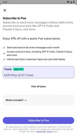 Poe - Fast AI Chat скриншот 13