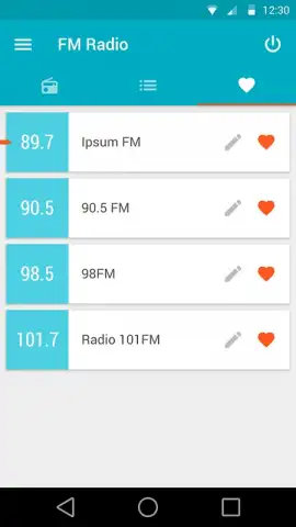 FM Radio скриншот 1