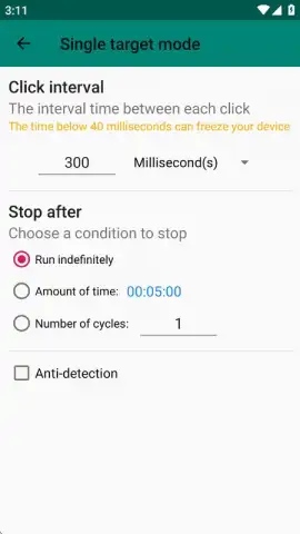 Auto Clicker - Automatic tap скриншот 12