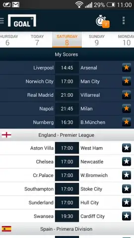 Goal Live Scores скриншот 8