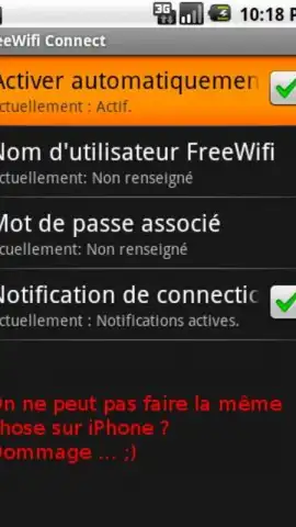 FreeWifi Connect скриншот 2