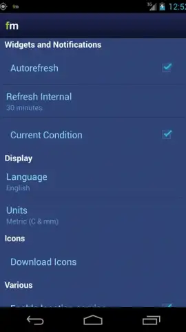 Freemeteo скриншот 2