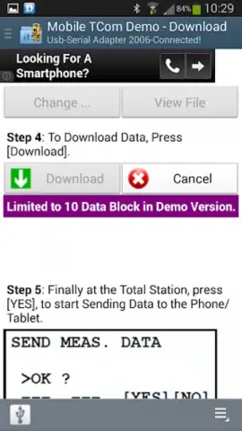 Mobile TCom Demo скриншот 11