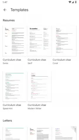 Google Docs скриншот 13