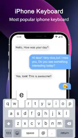 iphone keyboard скриншот 4