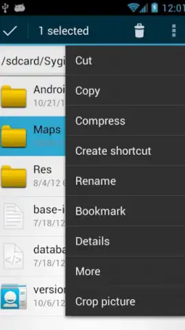 OI File Manager скриншот 2