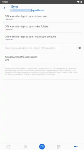 BlueMail скриншот 5