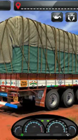 Indian Truck Driver Simulator скриншот 7
