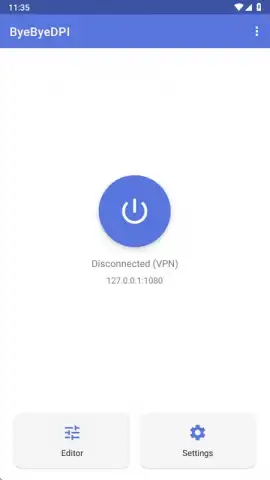 ByeByeDPI скриншот 1