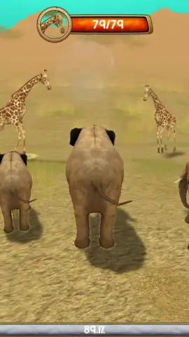 Wild Elephant Sim 3D скриншот 4