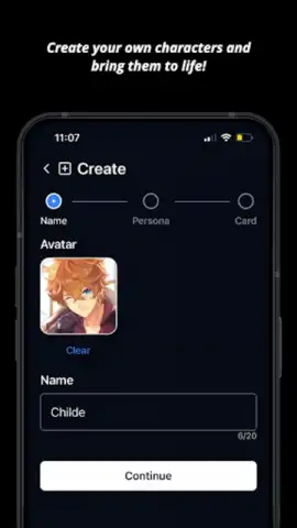 Charstar: AI Character Chat скриншот 1