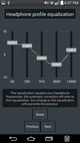 Headphones Equalizer скриншот 1