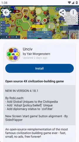 F-Droid скриншот 2