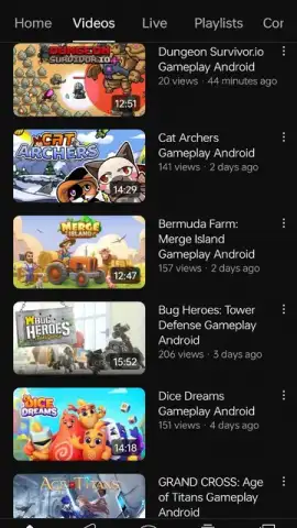 YouTube скриншот 2