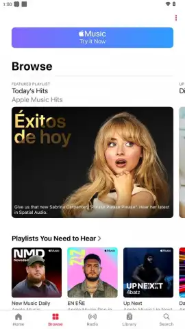 Apple Music скриншот 2