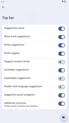 Yandex Keyboard скриншот 7