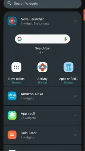 Nova Launcher скриншот 35