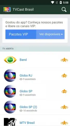 TVCast Brasil скриншот 1
