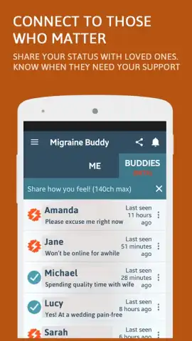 Migraine Buddy скриншот 1