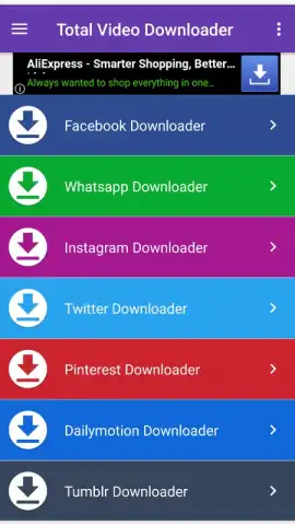 Total Video Downloader скриншот 2