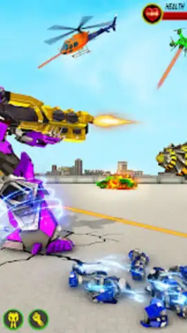Bull Robot Car Game: Robot Game скриншот 3