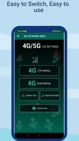 Force 4G/LTE Only Mode скриншот 1