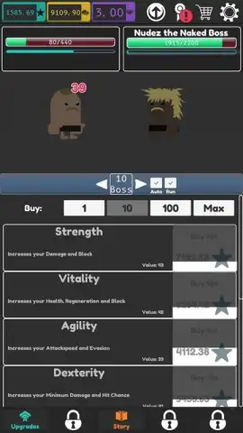 Idle Superpowers скриншот 1