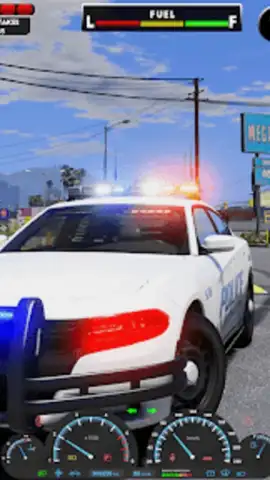 US Police Games Car Games 3D скриншот 5
