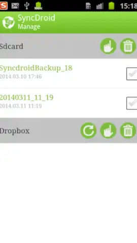 SyncDroid скриншот 2