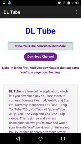 DL Tube скриншот 1