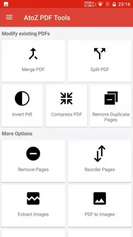 AtoZ PDF Tools скриншот 2