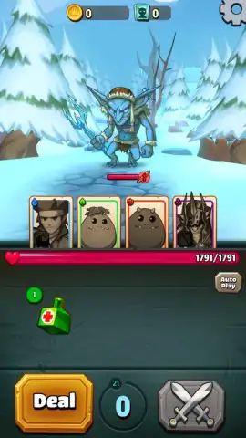 Battlejack: Blackjack RPG скриншот 6