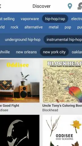 Bandcamp скриншот 5