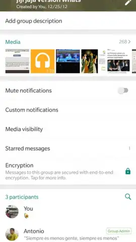 WhatsApp Messenger скриншот 21