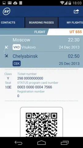UTair скриншот 3