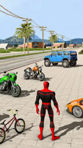 Spider Rope Hero - Crime Game скриншот 6