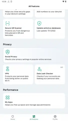 Kaspersky Antivirus & VPN скриншот 7