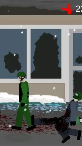Flat Zombies: Cleanup and Defense скриншот 16