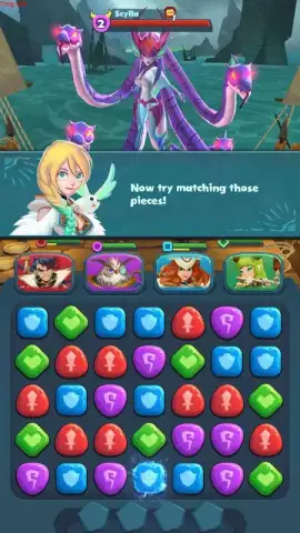 Valiant Tales: Puzzle RPG скриншот 5