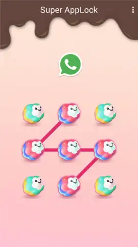 AppLock Theme Candy Sweety скриншот 5