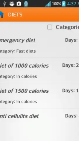 Diets for losing weight скриншот 16