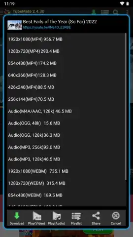 TubeMate YouTube Downloader скриншот 17