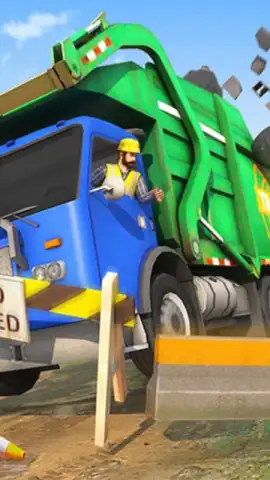 Offroad Truck Simulator - Garbage Truck Game скриншот 8