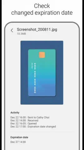 Samsung Private Share скриншот 1