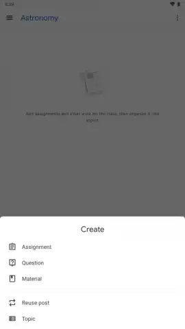 Google Classroom скриншот 5