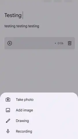 Google Keep скриншот 13