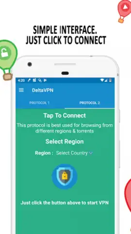 Delta VPN скриншот 9
