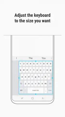 Samsung keyboard скриншот 1