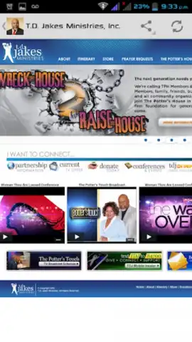 T.D. Jakes Ministries скриншот 1
